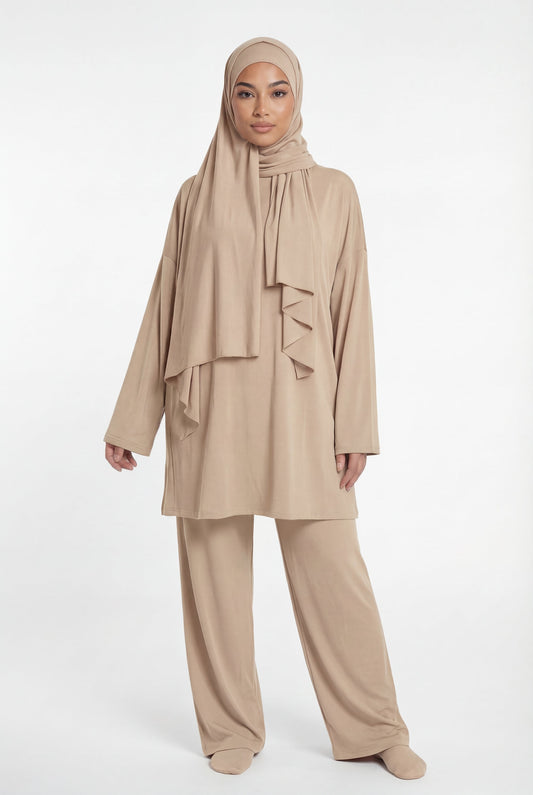 BURKINI (4 pieces) -  BEIGE