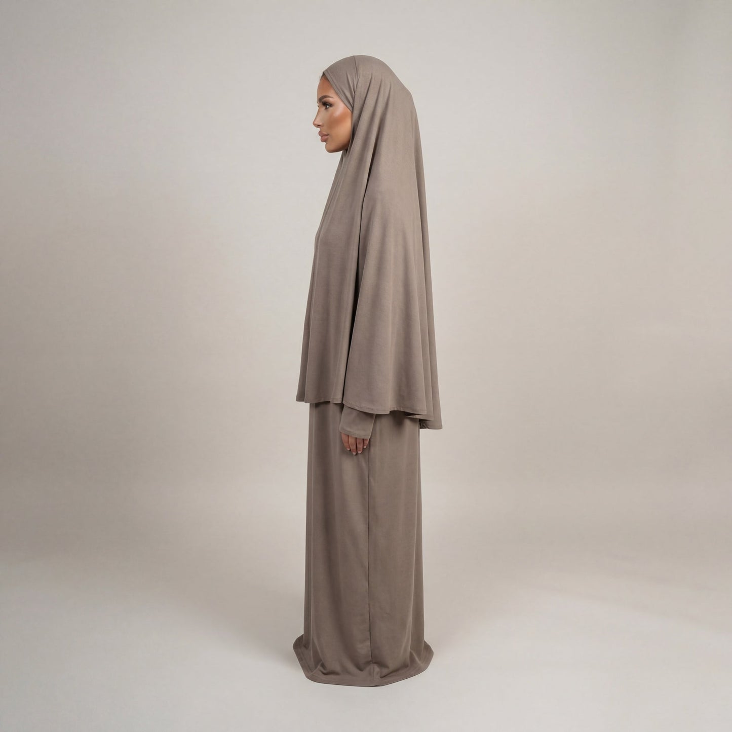 Jersey Prayer Set Beige