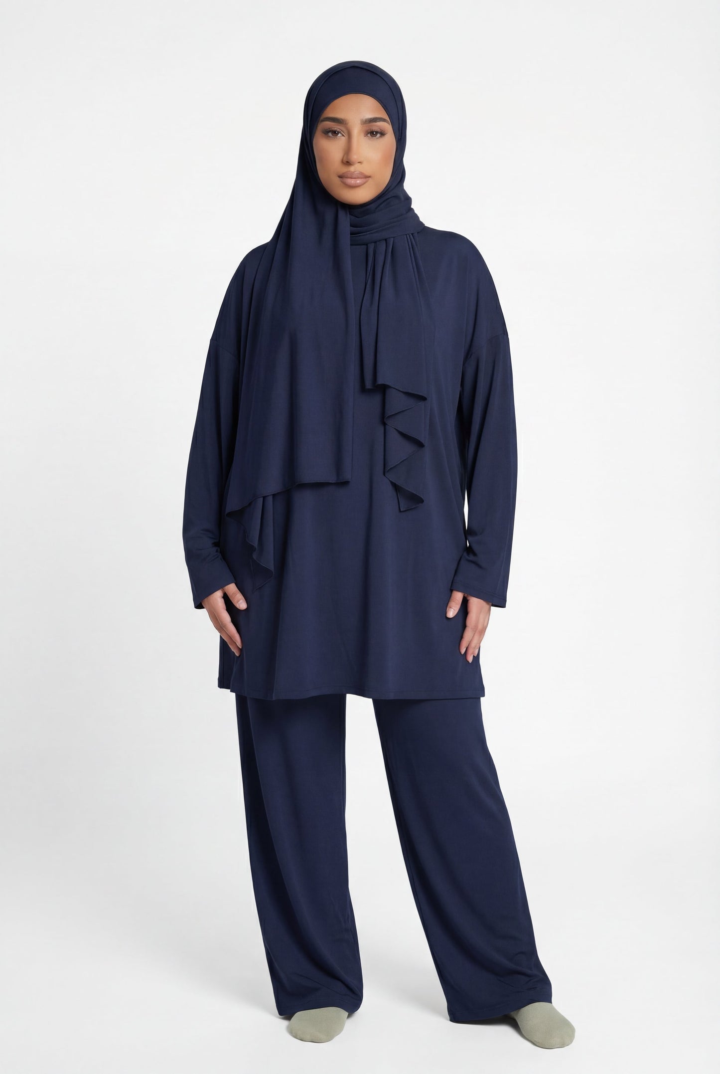 BURKINI (4 pieces) -  BLUE NAVY