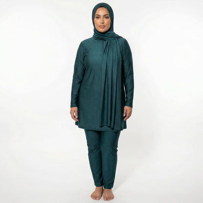 Zipped Burkini - BLUE (3 pieces)