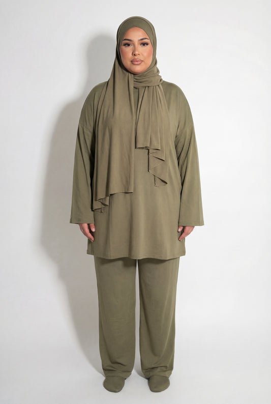 BURKINI (4 pieces) -  KHAKI