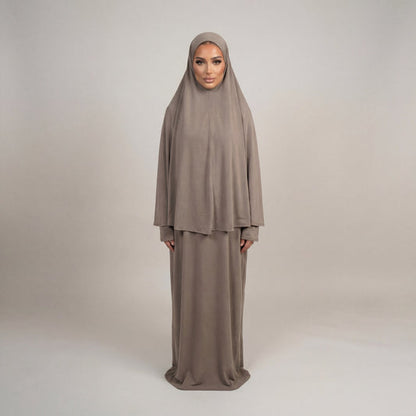 Jersey Prayer Set Beige